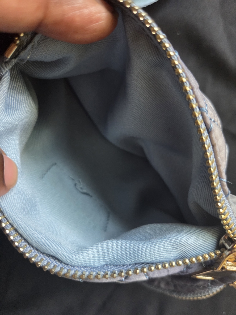 Urban Outfitters Quilted Iridescent Pastel Crossbody Bag - Picture 8 of 9